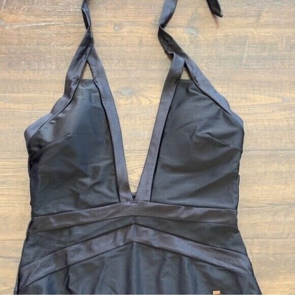 Ted Baker London Ralinda Triangle Cut Out Swimsuit‎ Size 12 Women - Picture 3 of 12